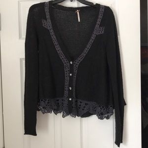 Free People Cardigan Sweater RARE